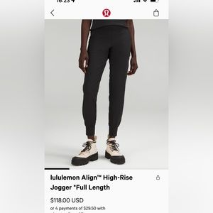 Lululemon Align joggers